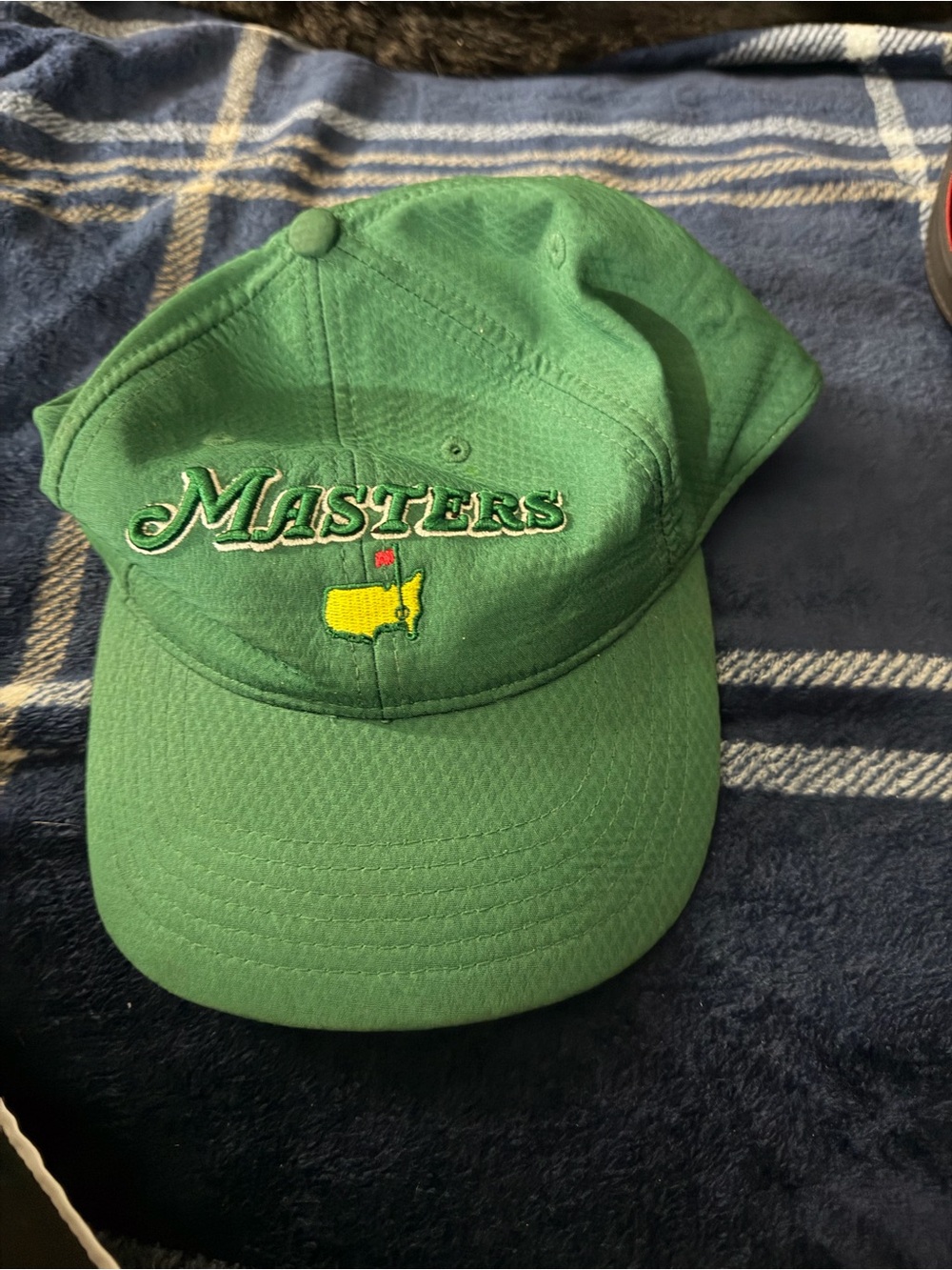 Masters Green Cap with Yellow Course Emblem